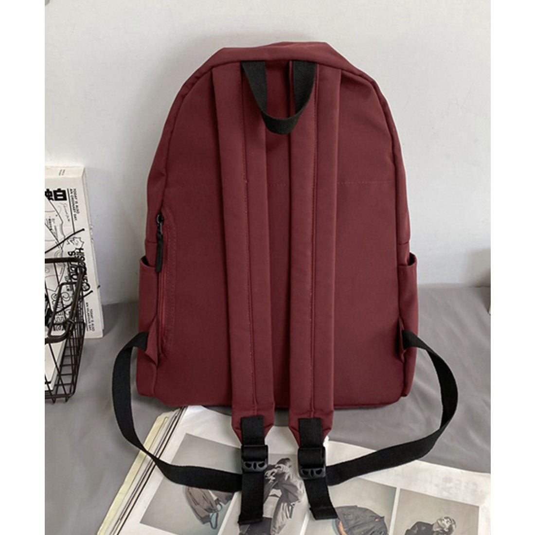ミニミニストア miniministore リュックサックレディースディバッグ大容量 （ワインレッド） ワインレッド