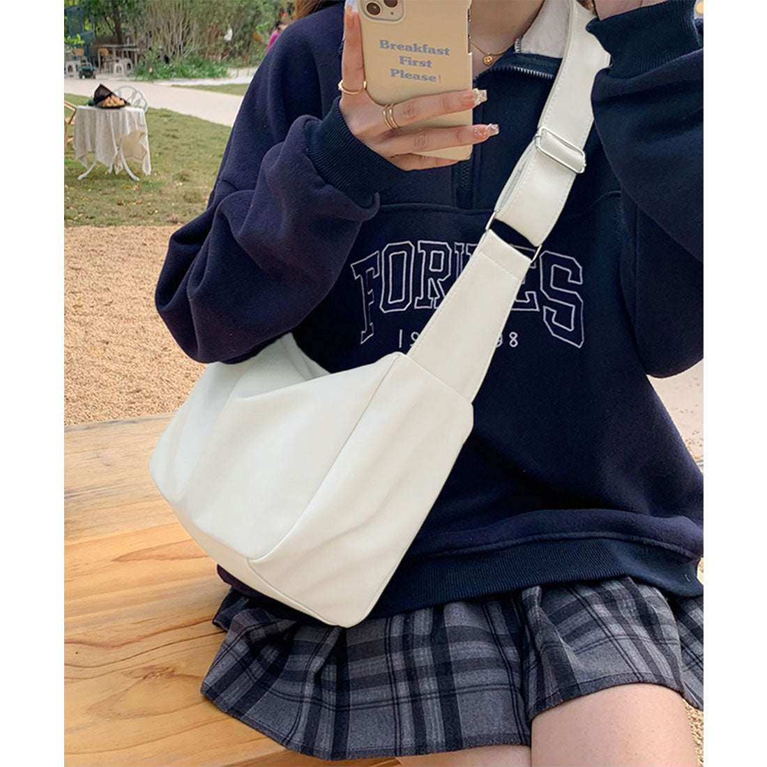 miniministore miniministore shoulder bag PU shoulder carry Korean style