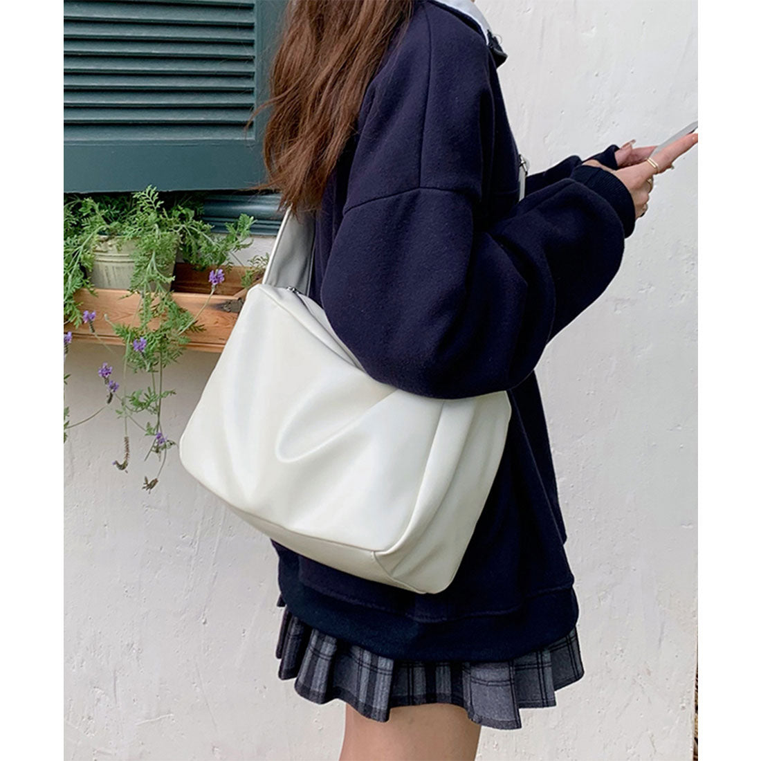 miniministore miniministore shoulder bag PU shoulder carry Korean style