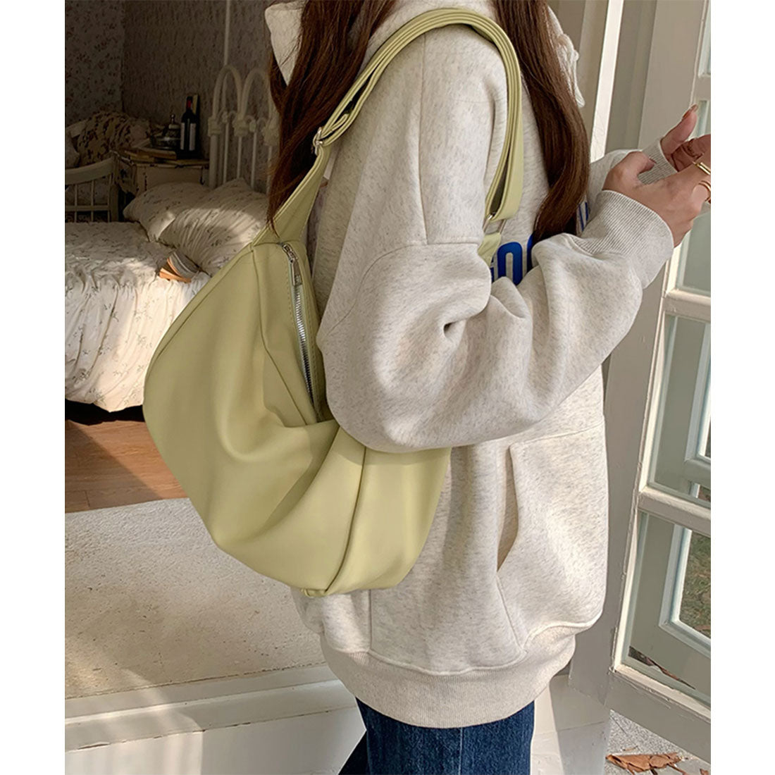 miniministore miniministore shoulder bag PU shoulder carry Korean style