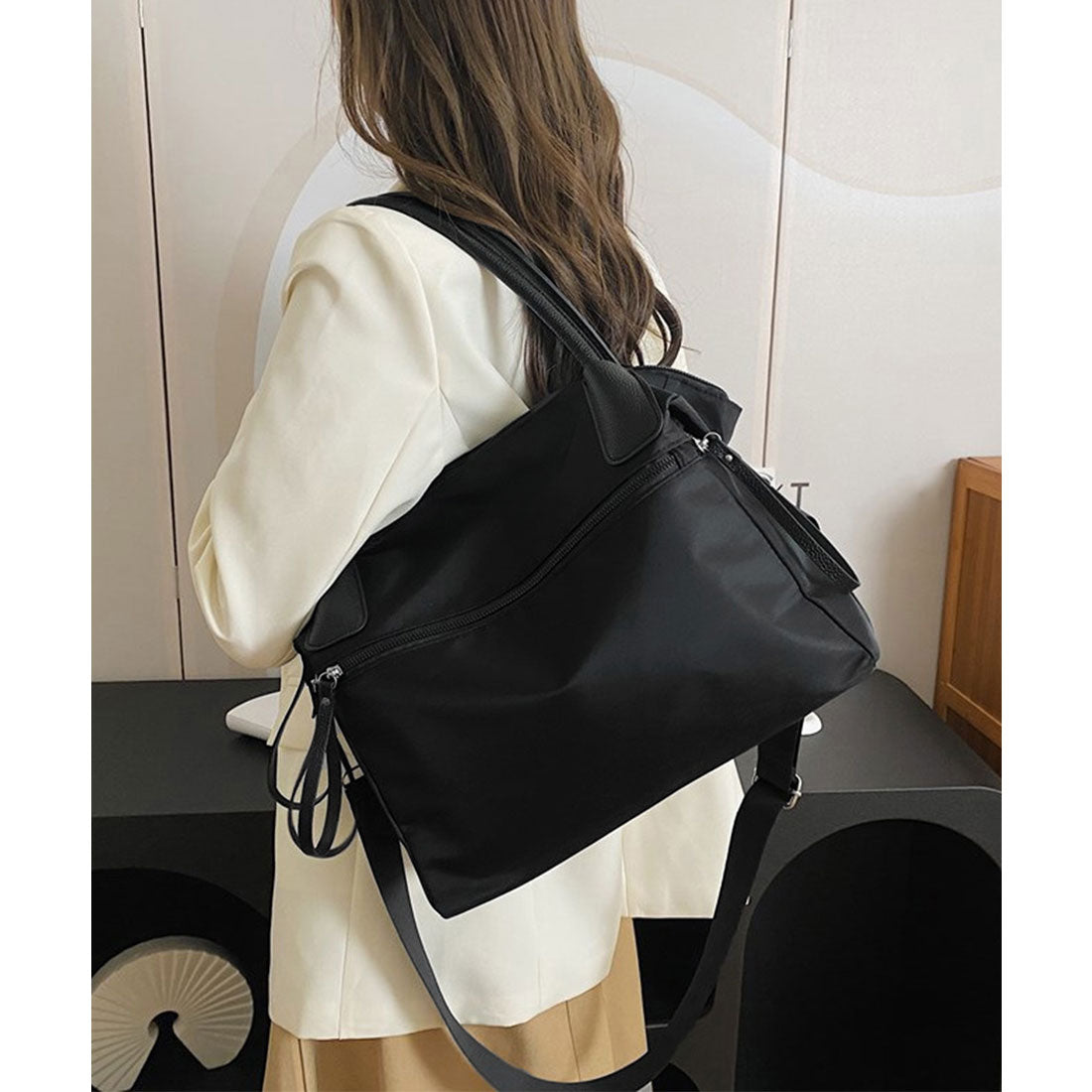 ミニミニストア miniministore 3way トートバッグ ショルダーバッグ （キャメル） キャメル