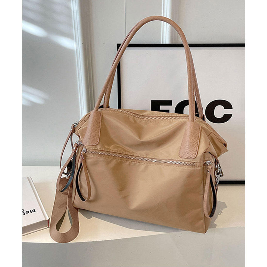 ミニミニストア miniministore 3way トートバッグ ショルダーバッグ （キャメル） キャメル