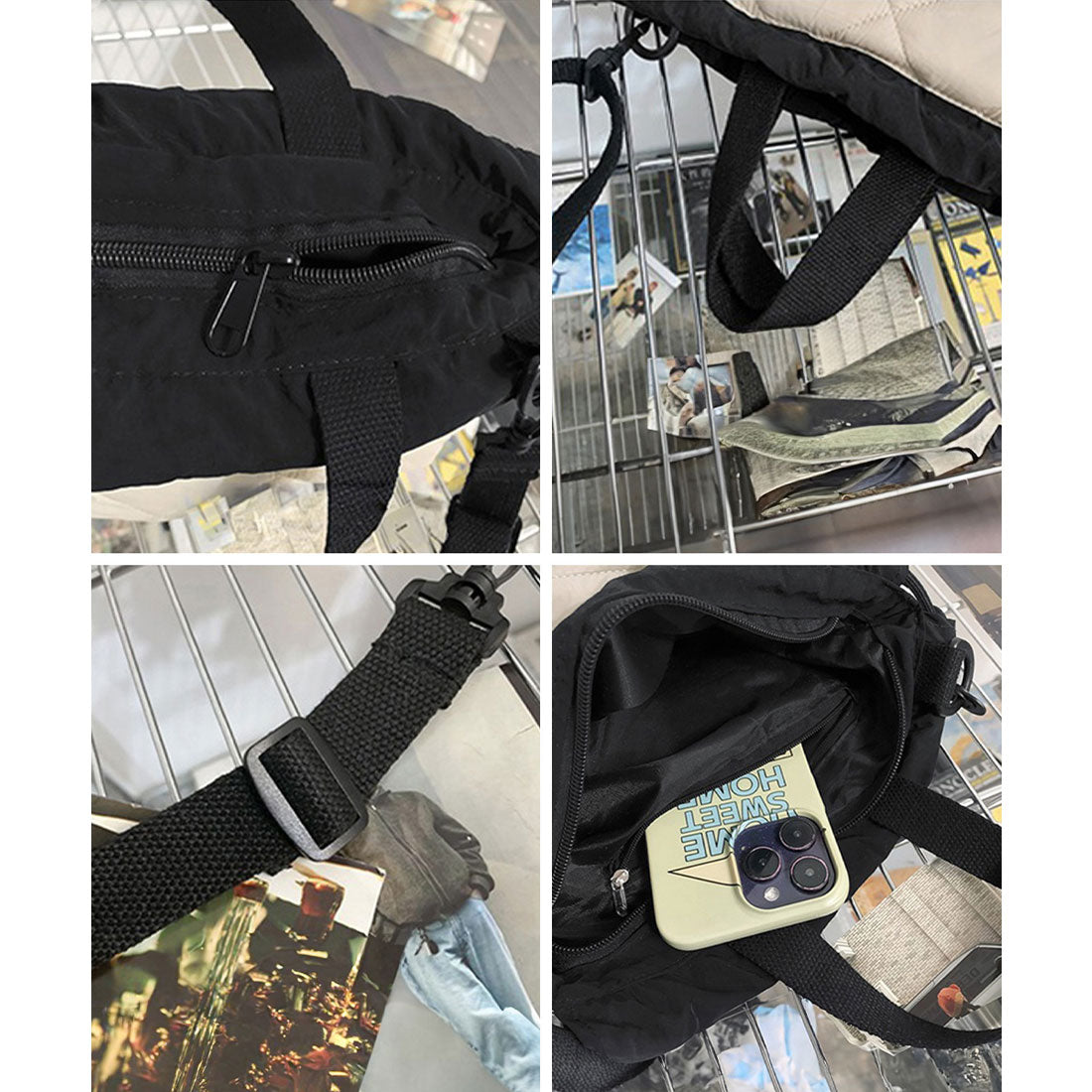 miniministore miniministore 肩背包 鋪棉斜背包
