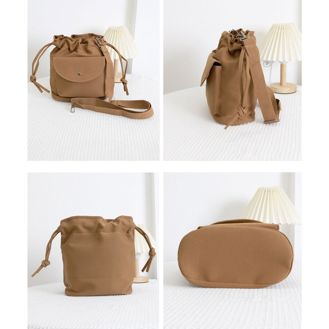 ミニミニストア miniministore ショルダーバッグ 2wayバケットバッグ （アイボリー） アイボリー