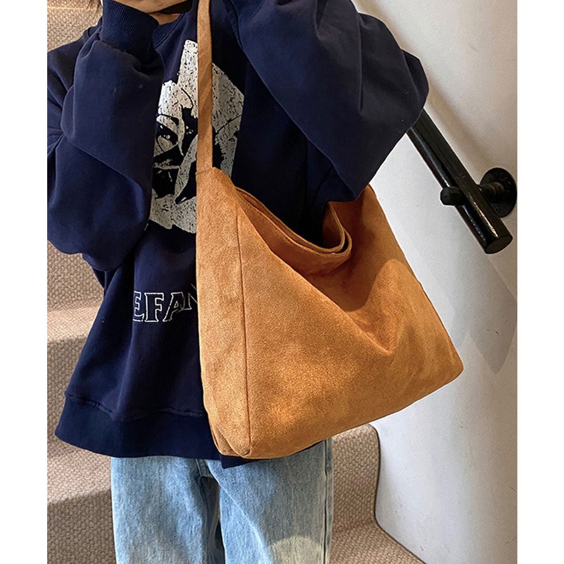 ミニミニストア miniministore ワンショルダー バッグ A4 大容量軽量 （ブラウン） ブラウン