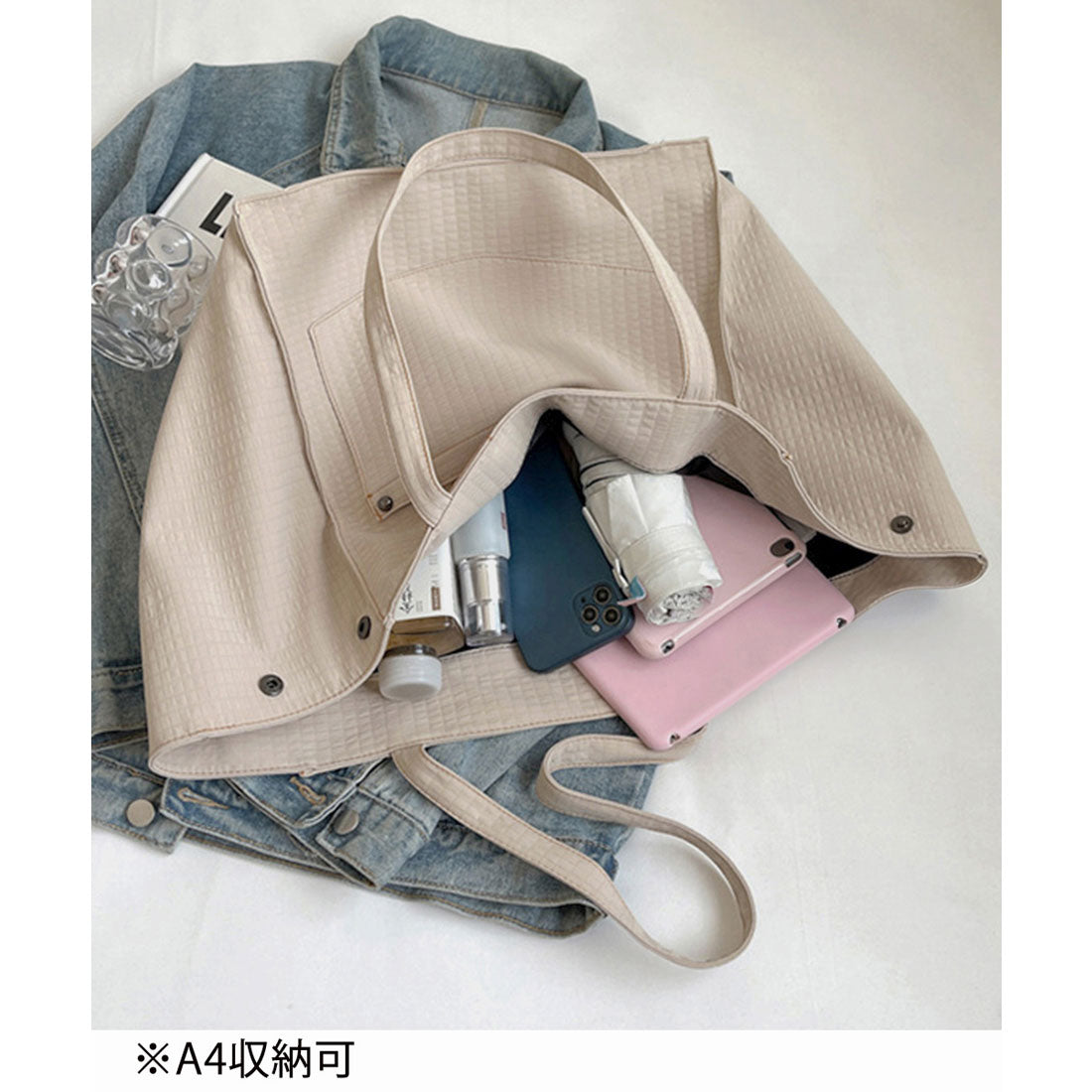 ミニミニストア miniministore トートバッグ 軽量 2wayバッグ A4 （ミント） ミント