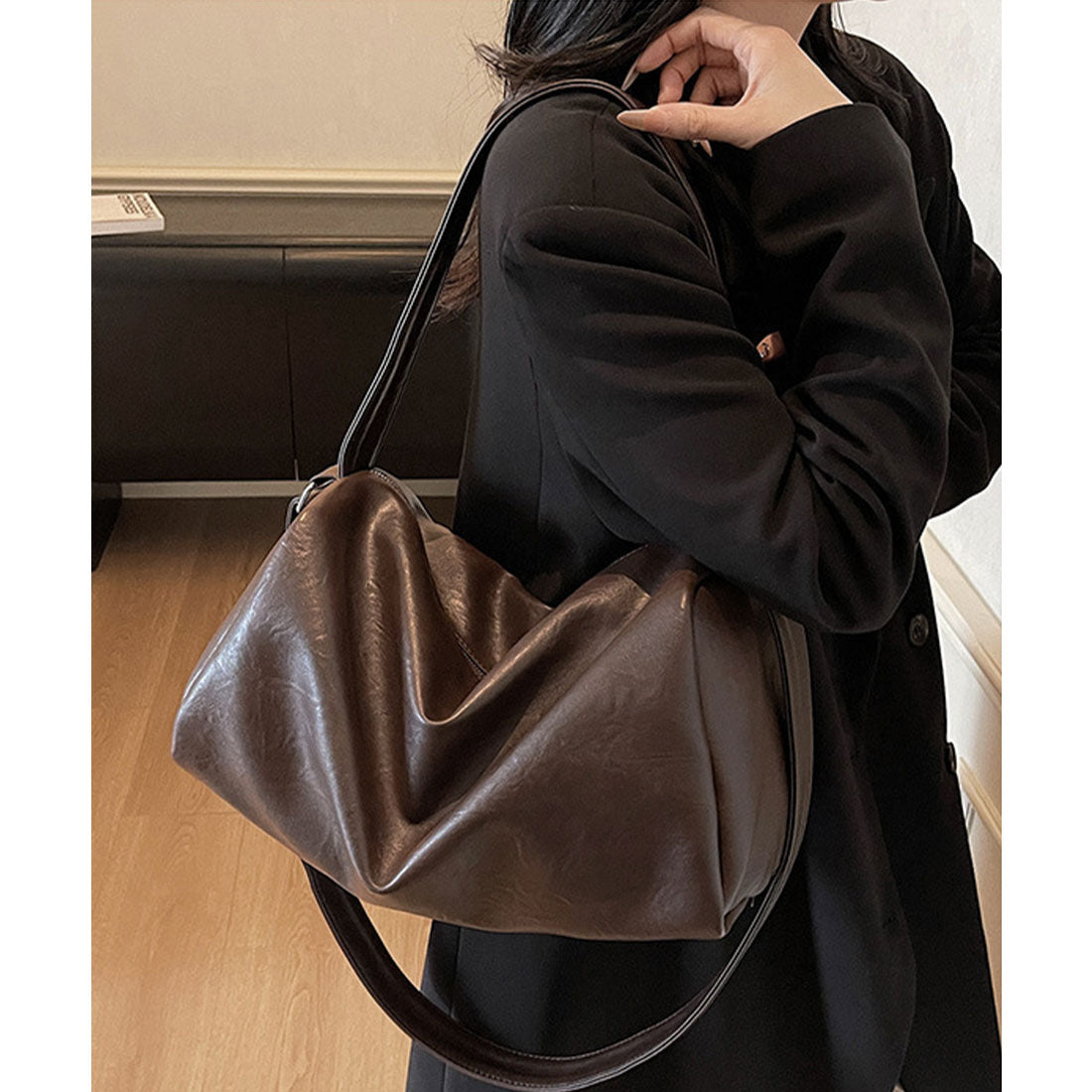 ミニミニストア miniministore 大容量ボストンバッグ2WAYトートバッグ （アイボリー） アイボリー