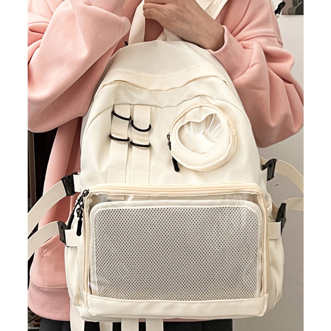 ミニミニストア miniministore 痛バッグ リュック A4 大容量 推し活 （ピンク） ピンク