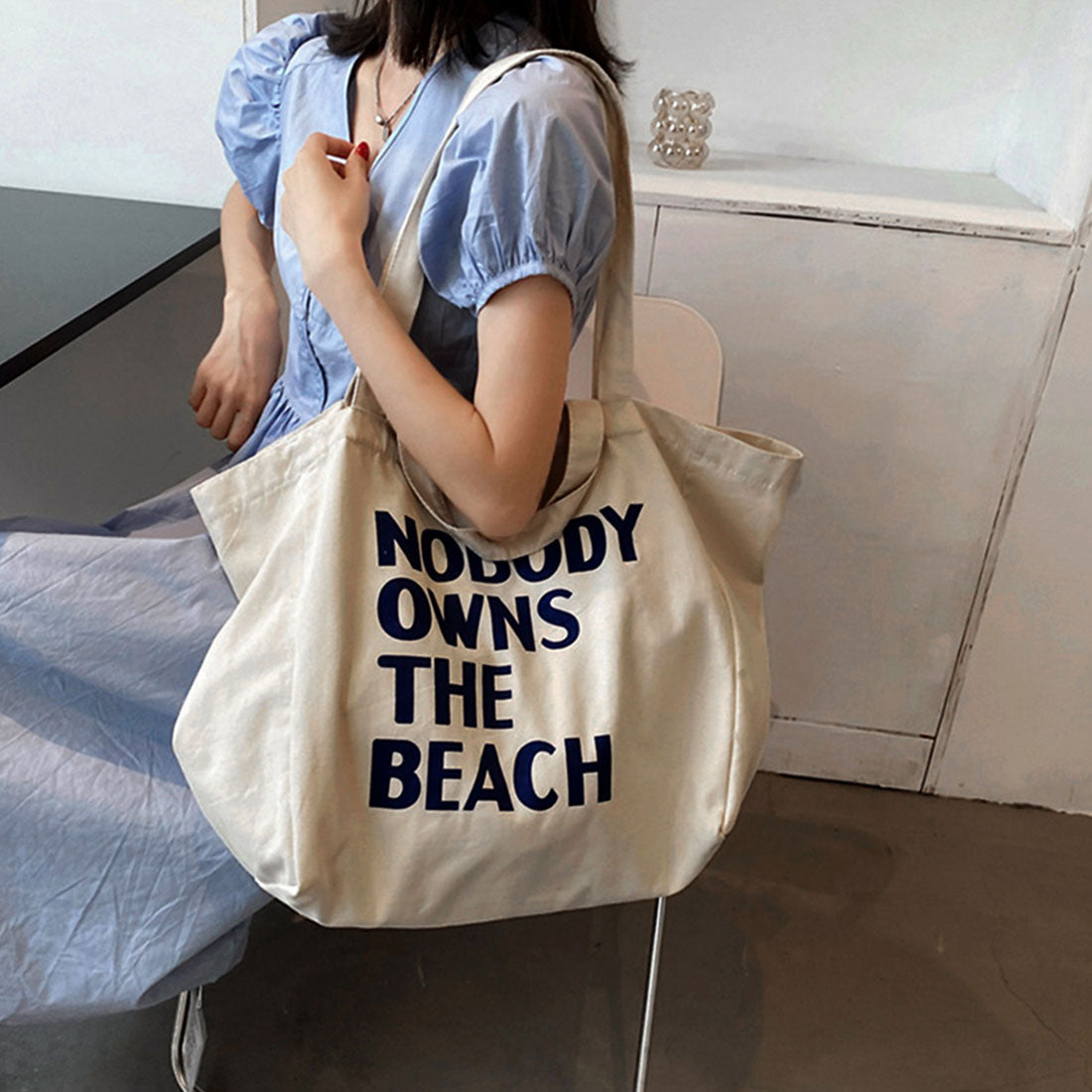 ロゴ キャンバス トートバッグ 2way