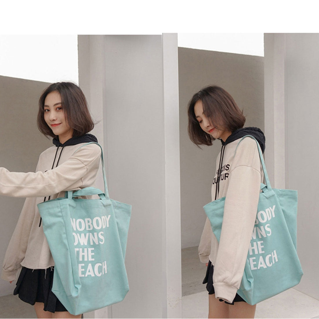 ロゴ キャンバス トートバッグ 2way