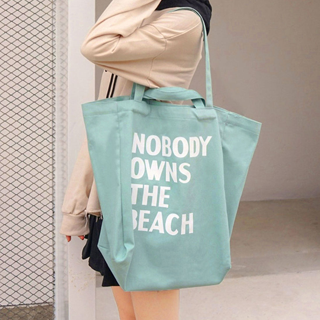 ロゴ キャンバス トートバッグ 2way,クアグリーン