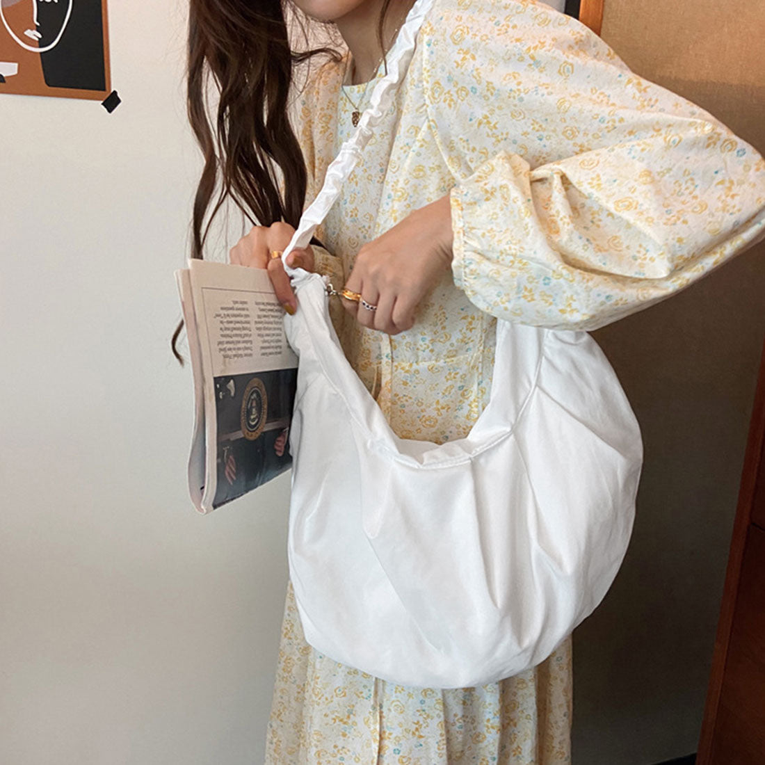 フリルショルダーバッグ2WAYレディース