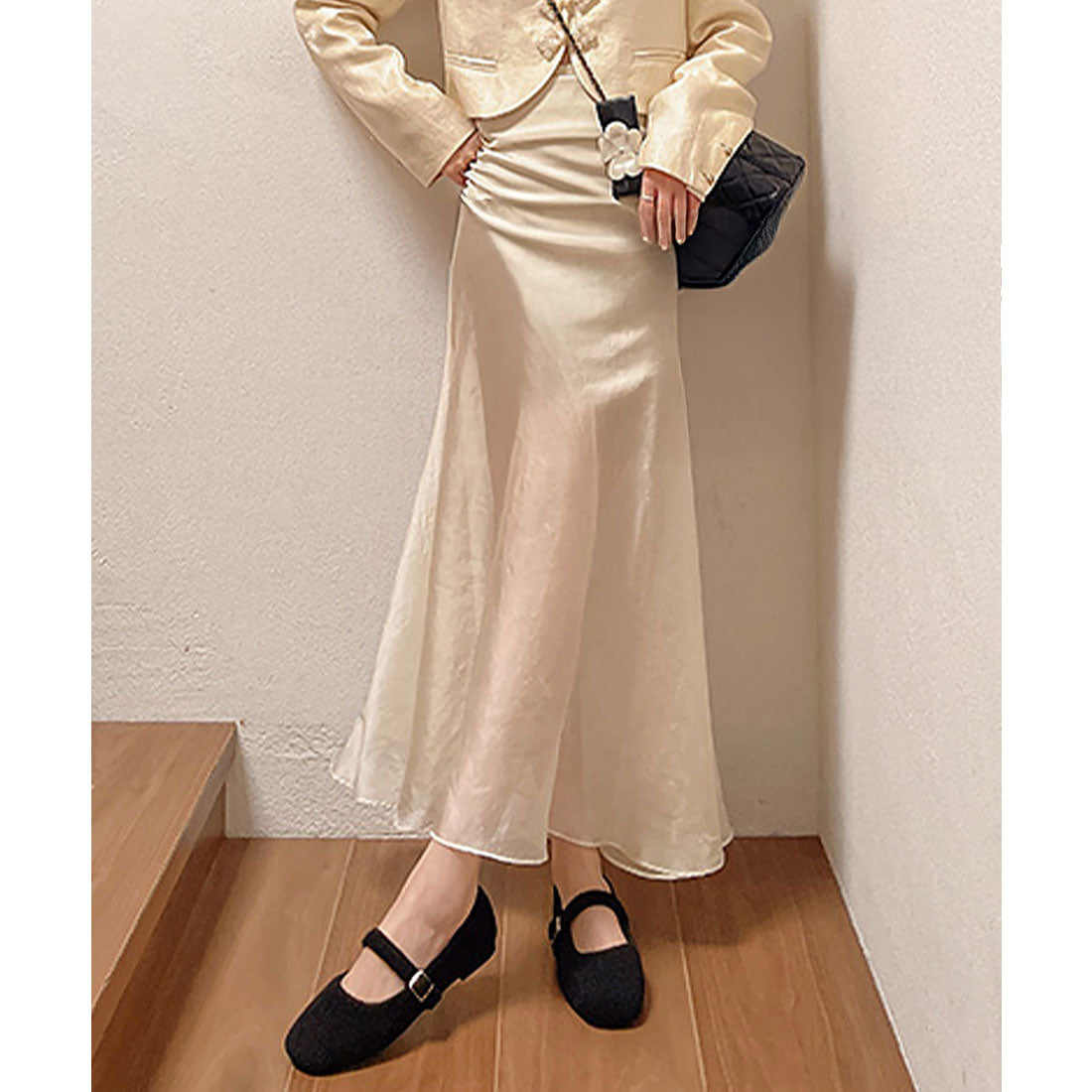 ミニミニストア miniministore メリージェーンシューズ もこもこパンプス （ブラウン） ブラウン