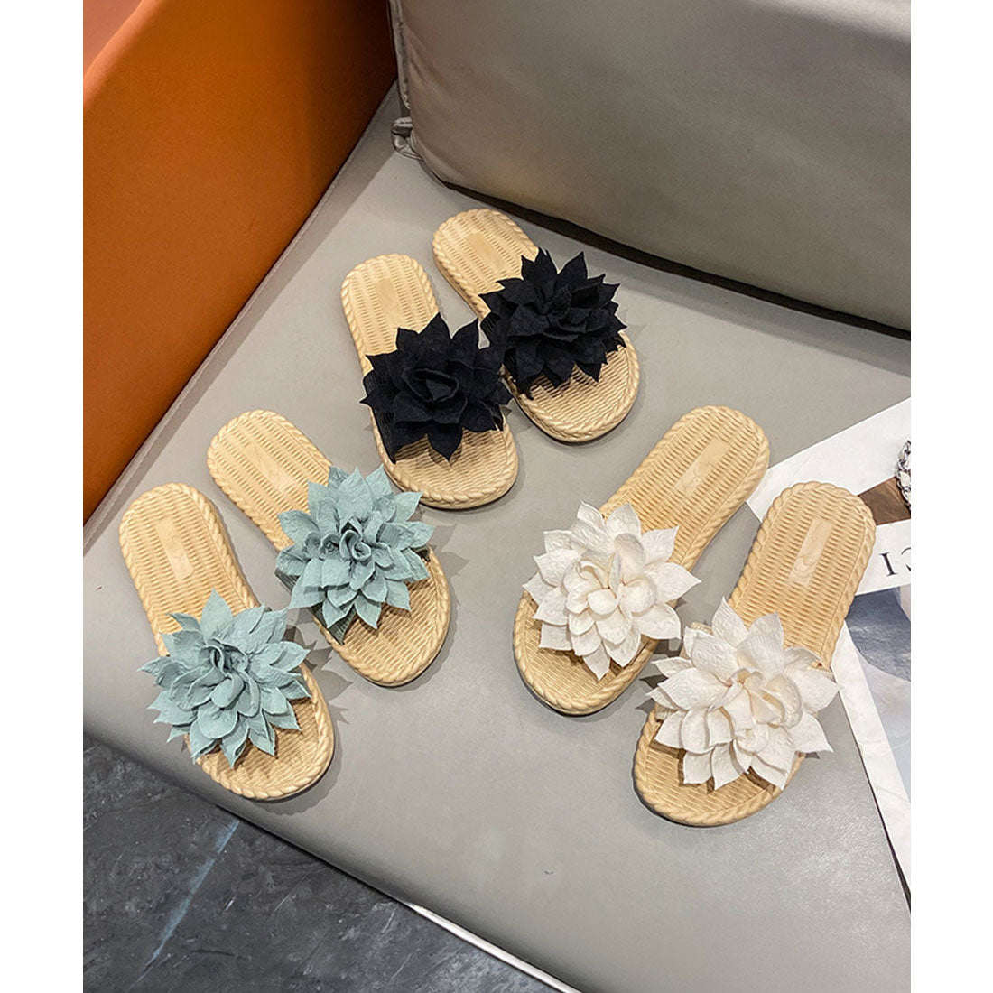 ミニミニストア miniministore ビーチサンダル レディース スリッパ 夏 （ミント） ミント