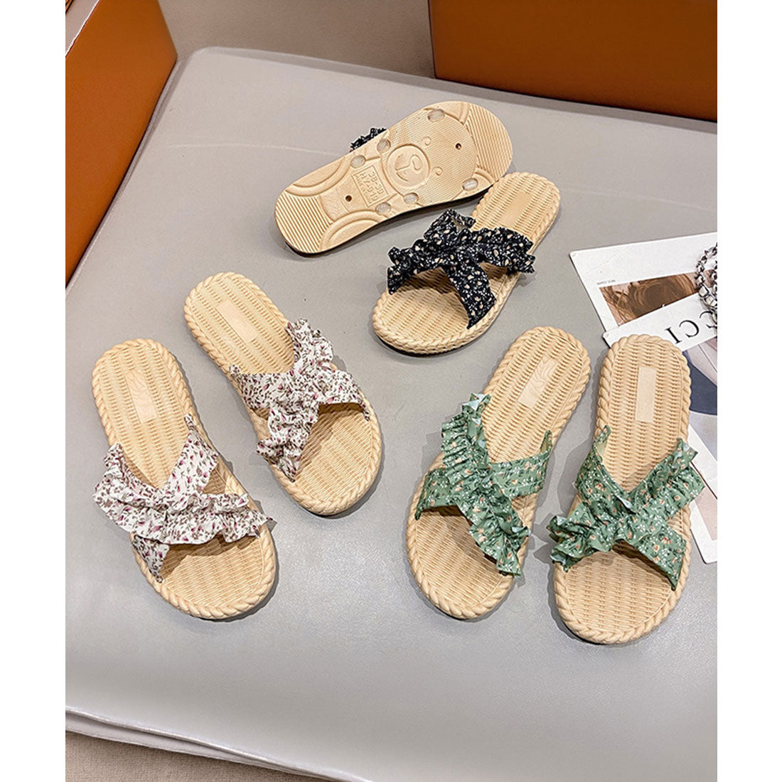 ミニミニストア miniministore ビーチサンダル スリッパサンダル 夏海 （ミント） ミント