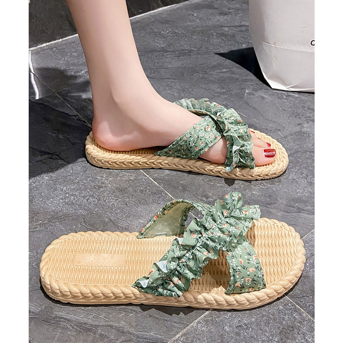 ミニミニストア miniministore ビーチサンダル スリッパサンダル 夏海 （ミント） ミント