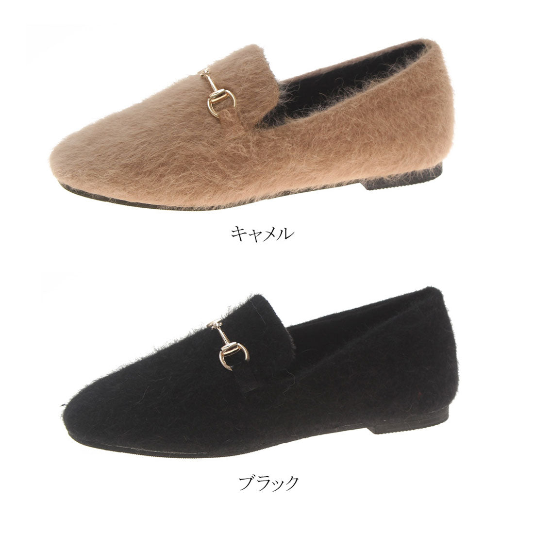 ファーパンプス レディース シューズ