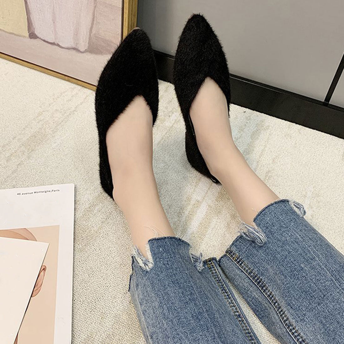 パンプス レディース 靴 シューズ 浅口
