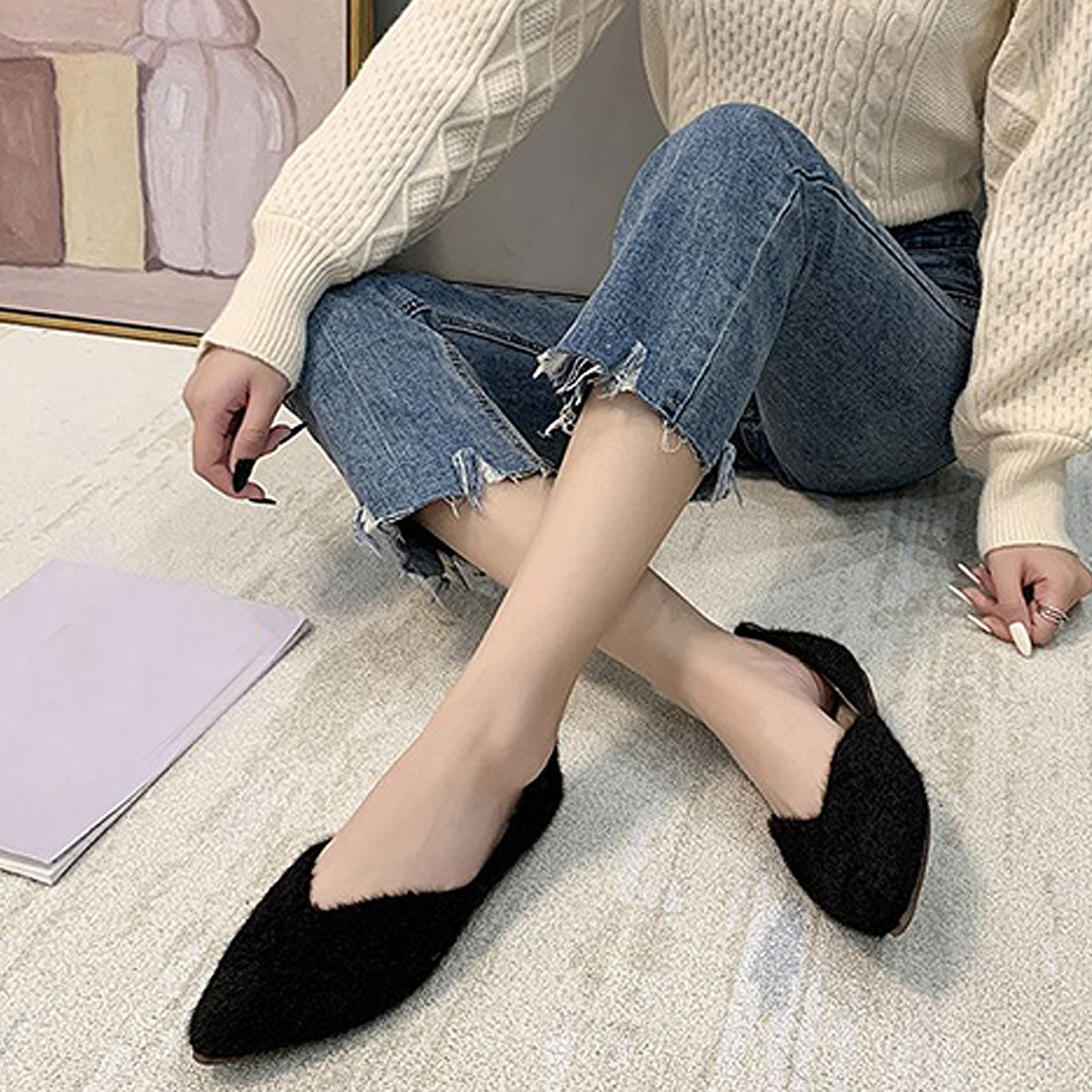 パンプス レディース 靴 シューズ 浅口