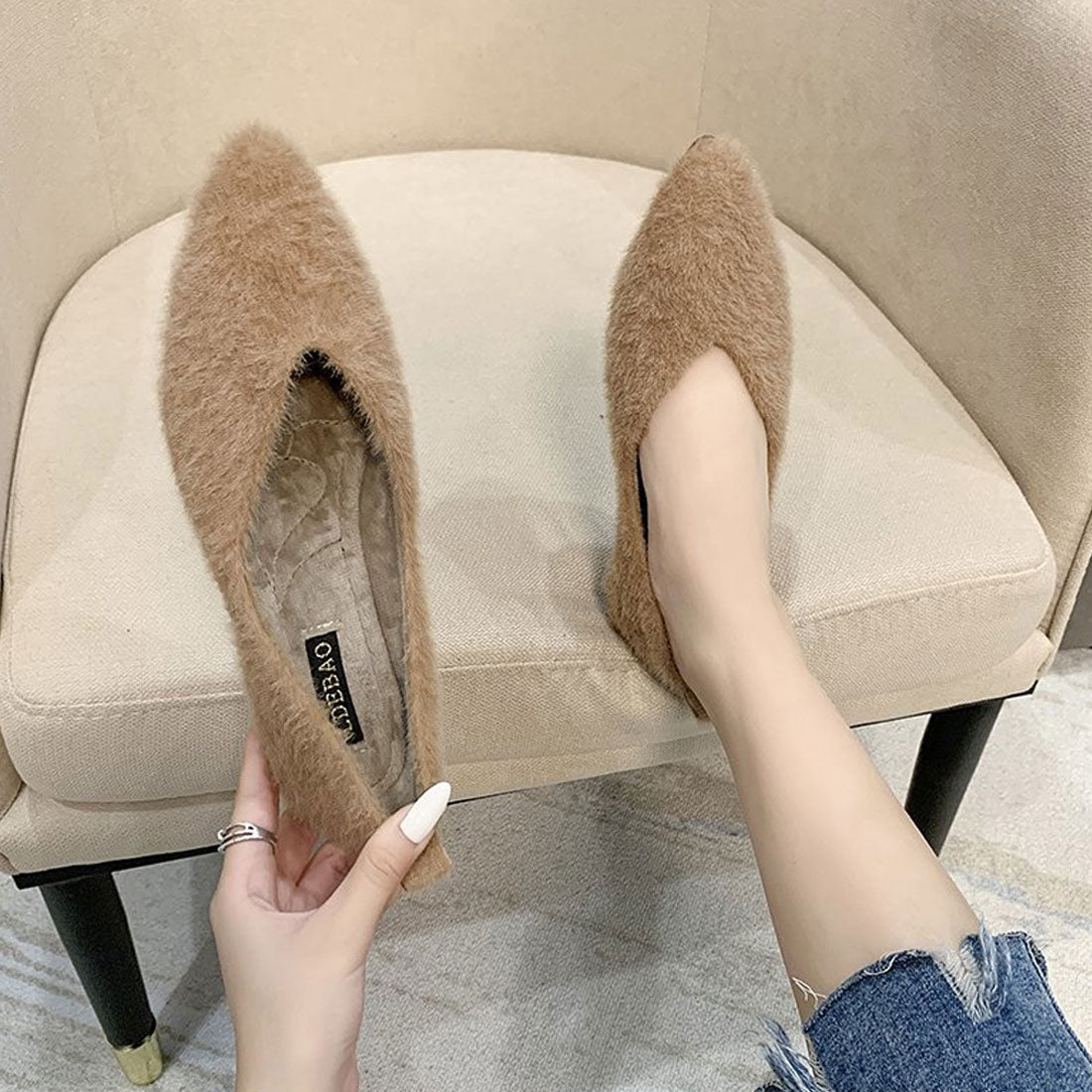 パンプス レディース 靴 シューズ 浅口