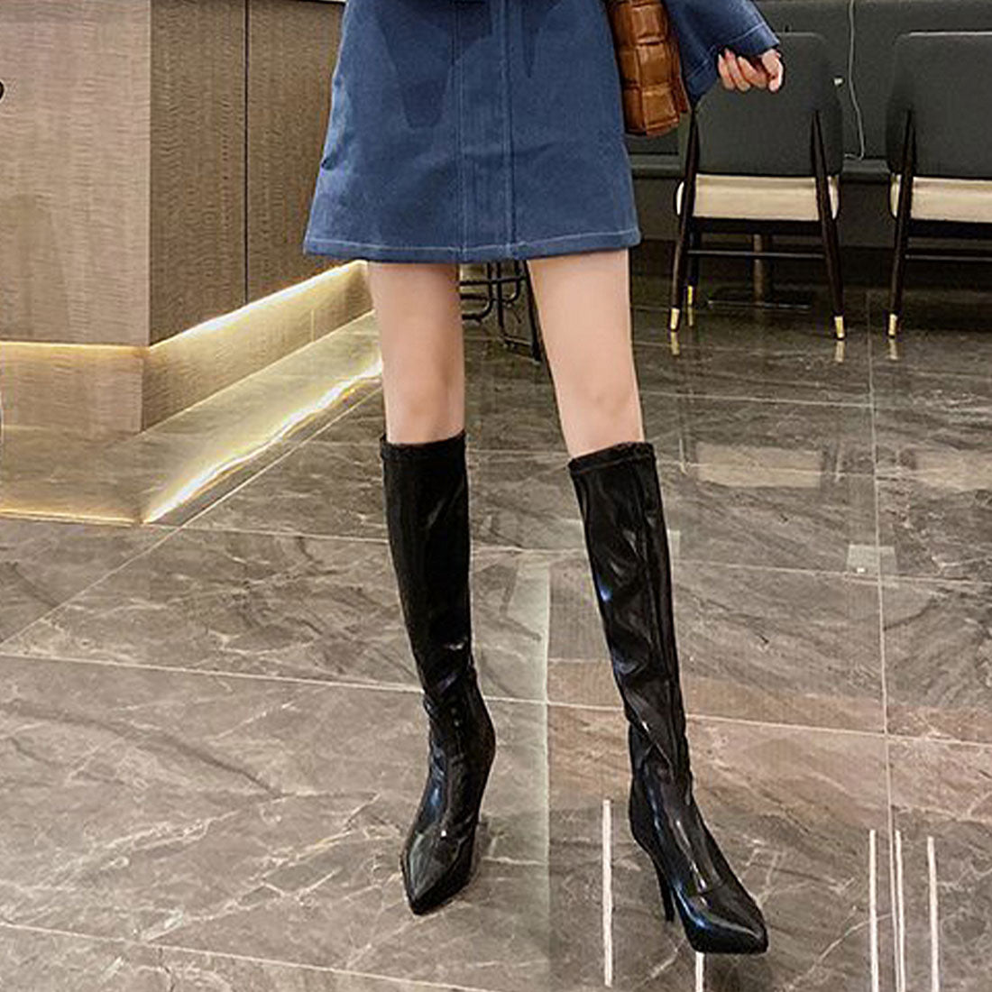 ロングブーツ レディースブーツ 秋冬