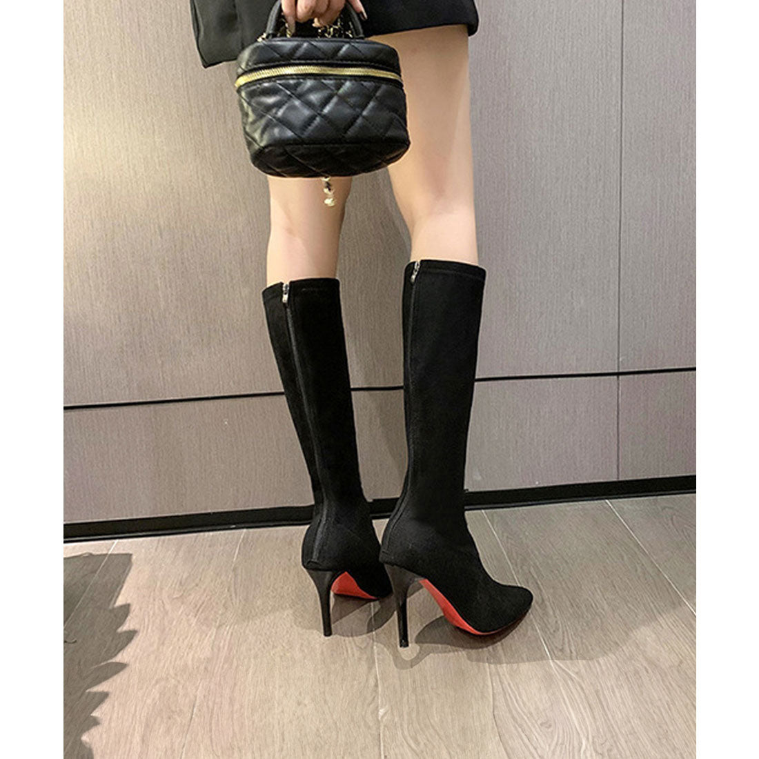 ミニミニストア miniministore ロングブーツ ニーハイブーツ レディース