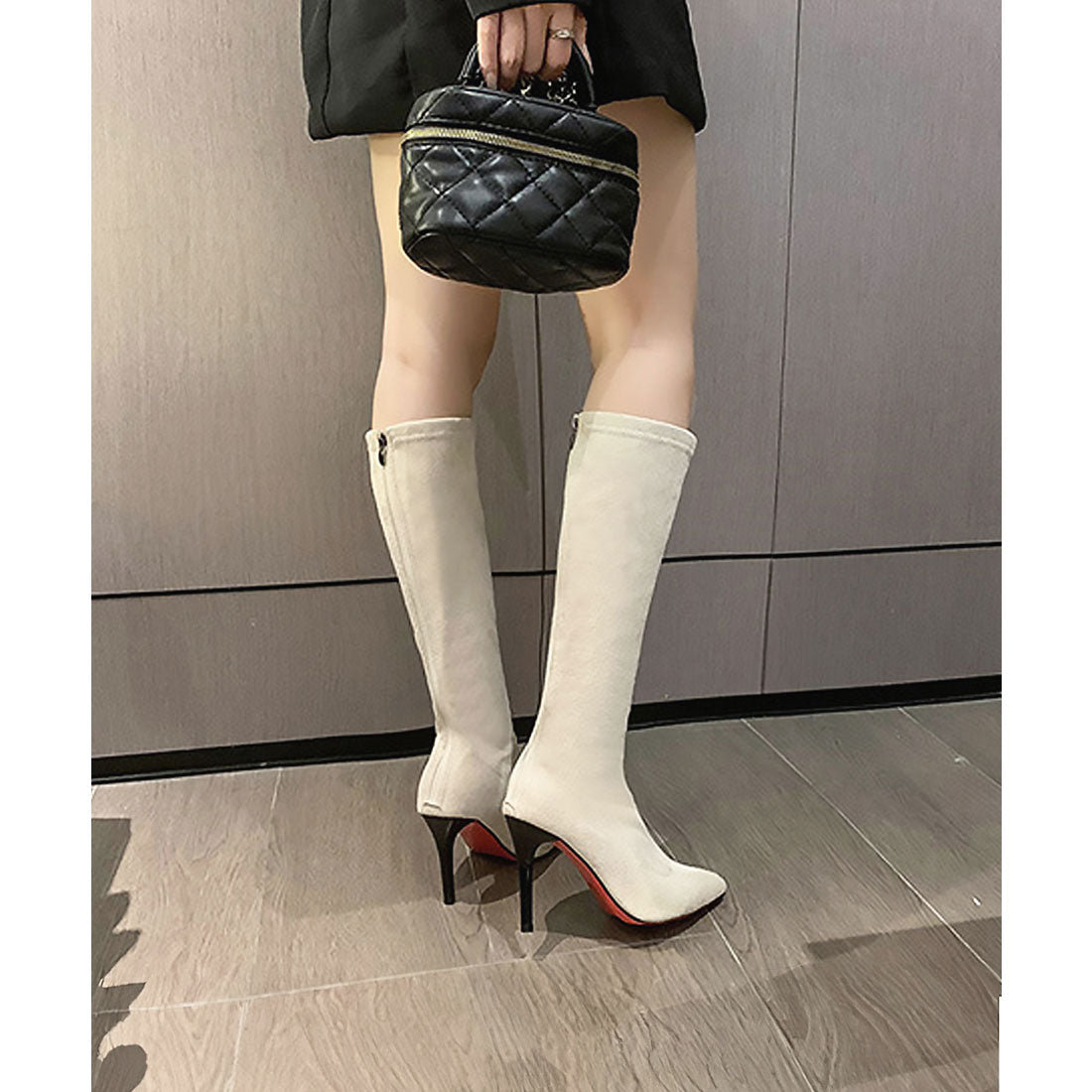 ミニミニストア miniministore ロングブーツ ニーハイブーツ レディース