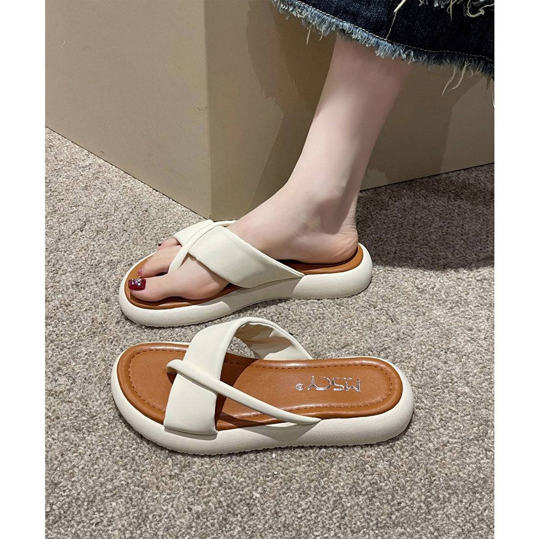 ミニミニストア miniministore トングサンダル 厚底サンダル 美脚 夏靴