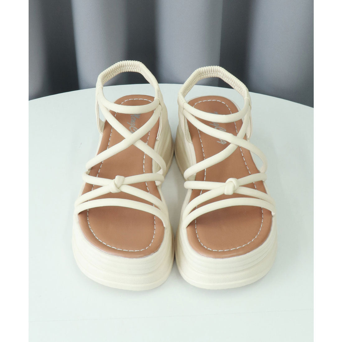 ミニミニストア miniministore 厚底 ストラップサンダル 美脚 夏靴