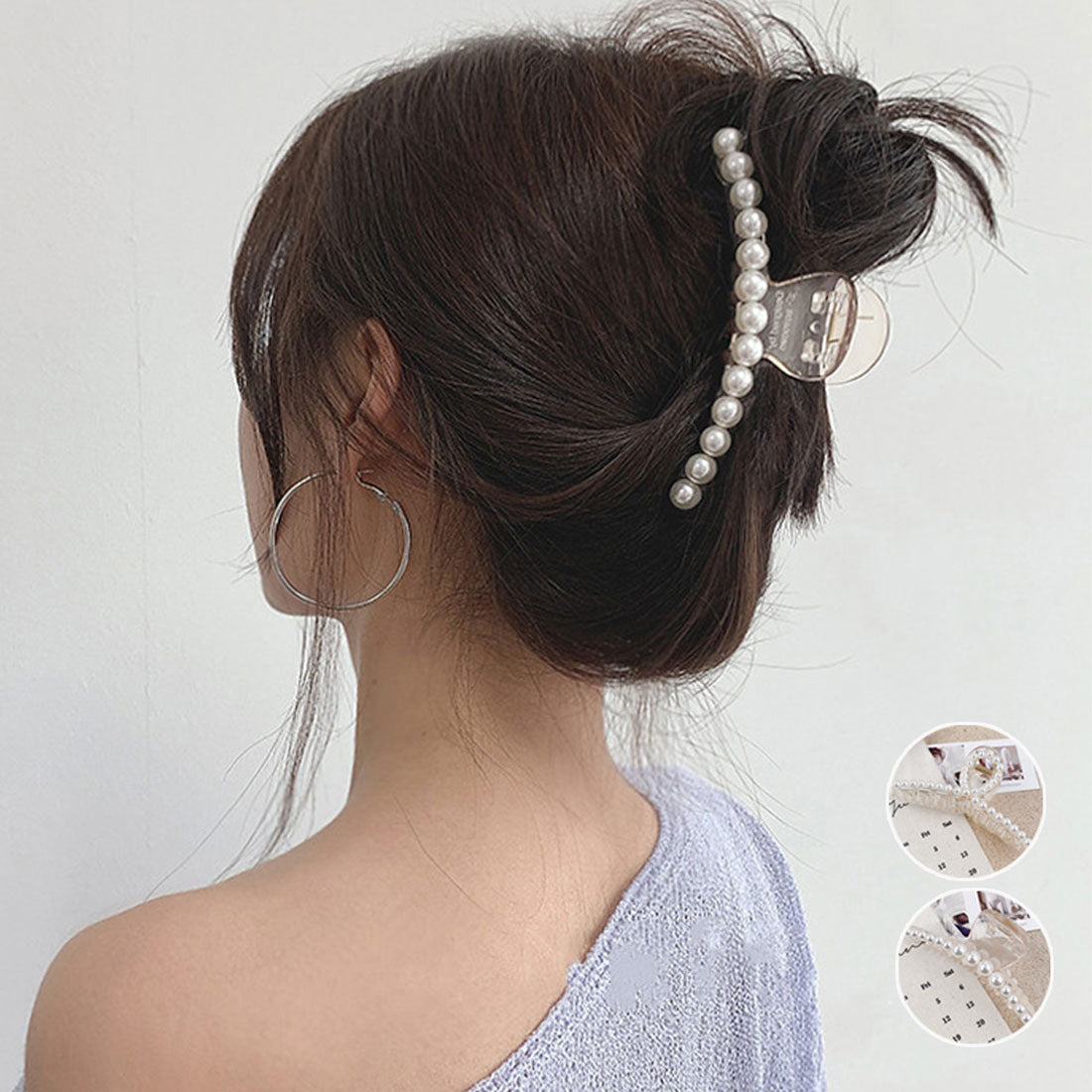 バンスクリップ 可愛い ヘアクリップ
