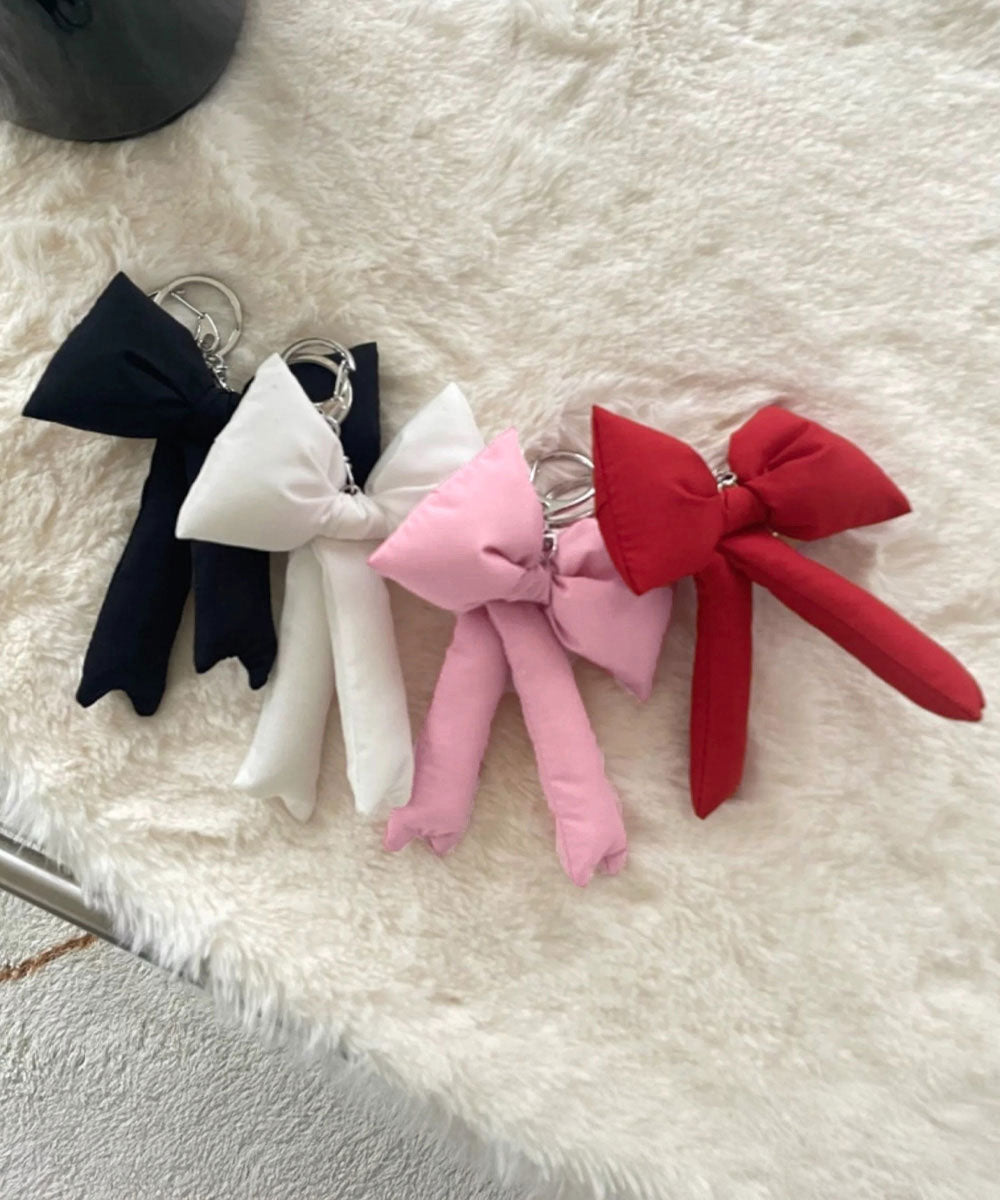 ミニミニストア miniministore ぷくぷくリボンバッグチャーム 4色セット （4色セット） 4色セット