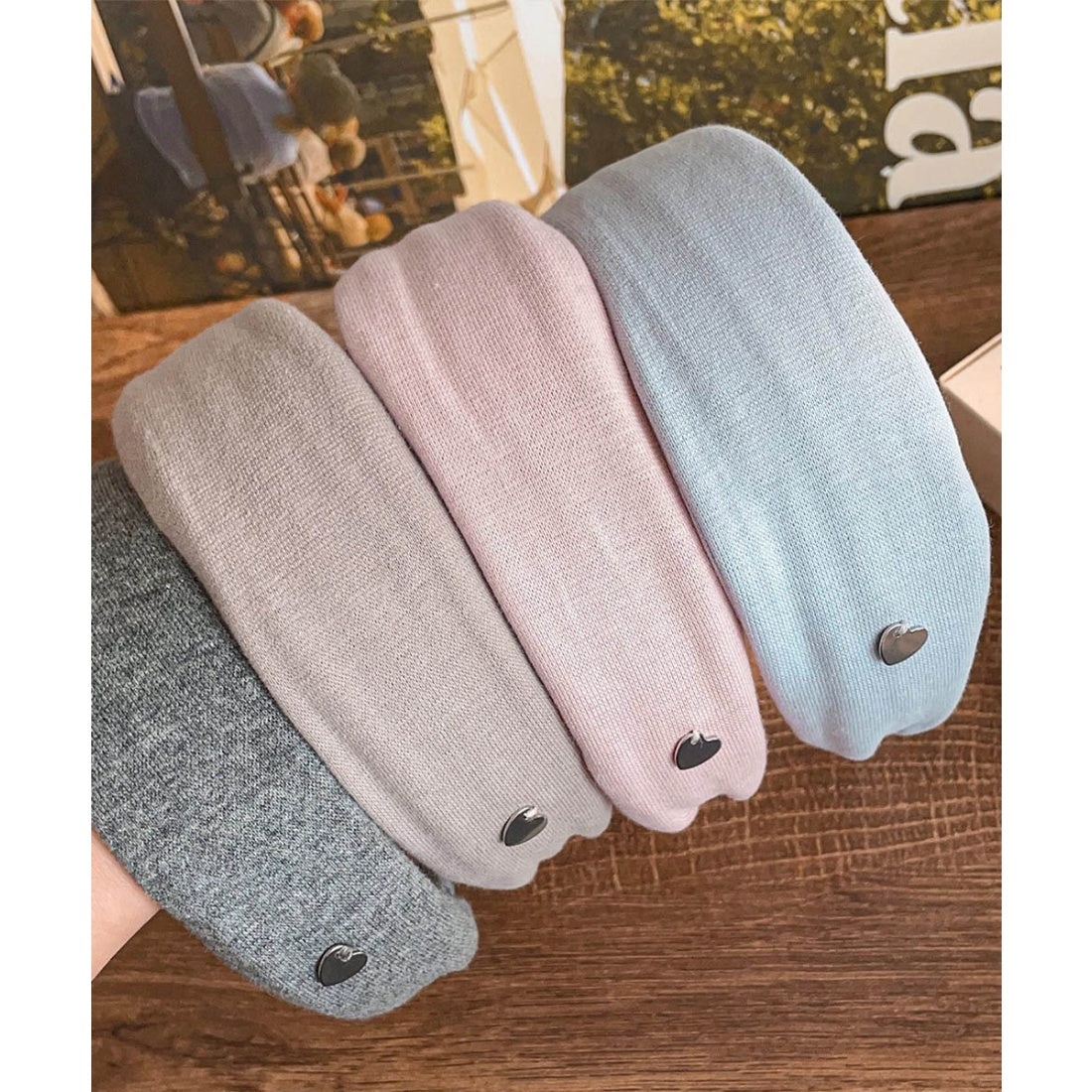 ミニミニストア miniministore ワイドカチューシャ シンプル 大人可愛い （ライトピンク） ライトピンク