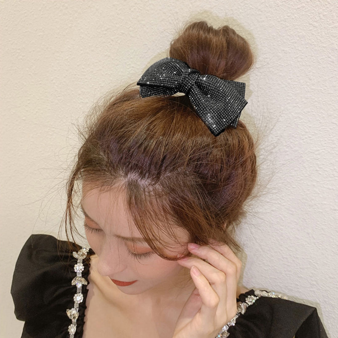 ヘアバレッタ キラキラ ヘアクリップ