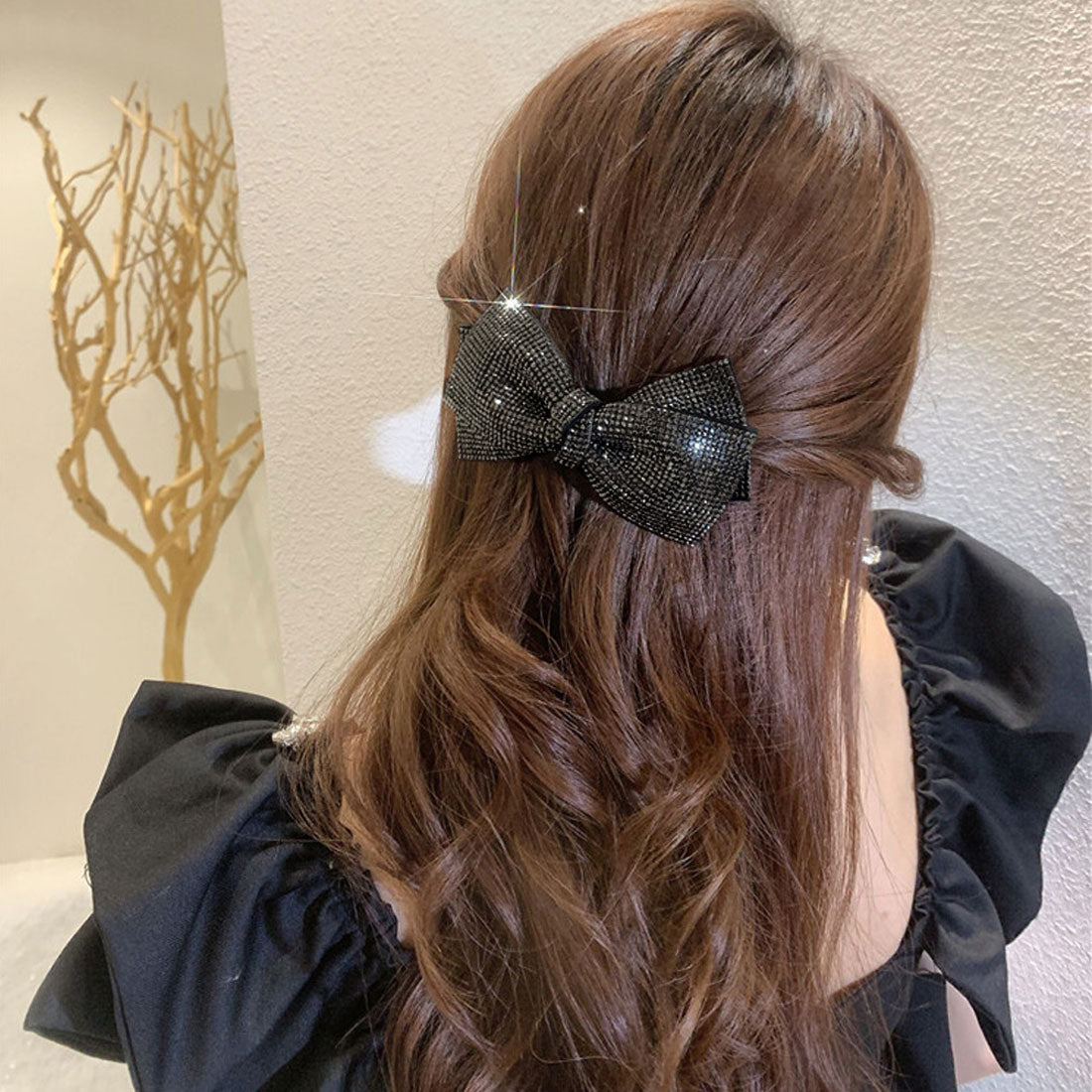 ヘアバレッタ キラキラ ヘアクリップ