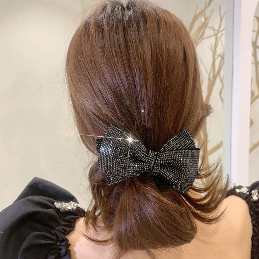 ヘアバレッタ キラキラ ヘアクリップ