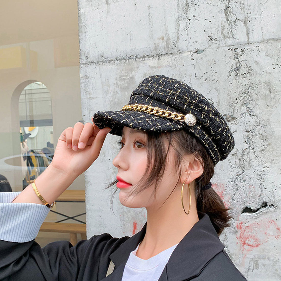 帽子 レディース キャスケット