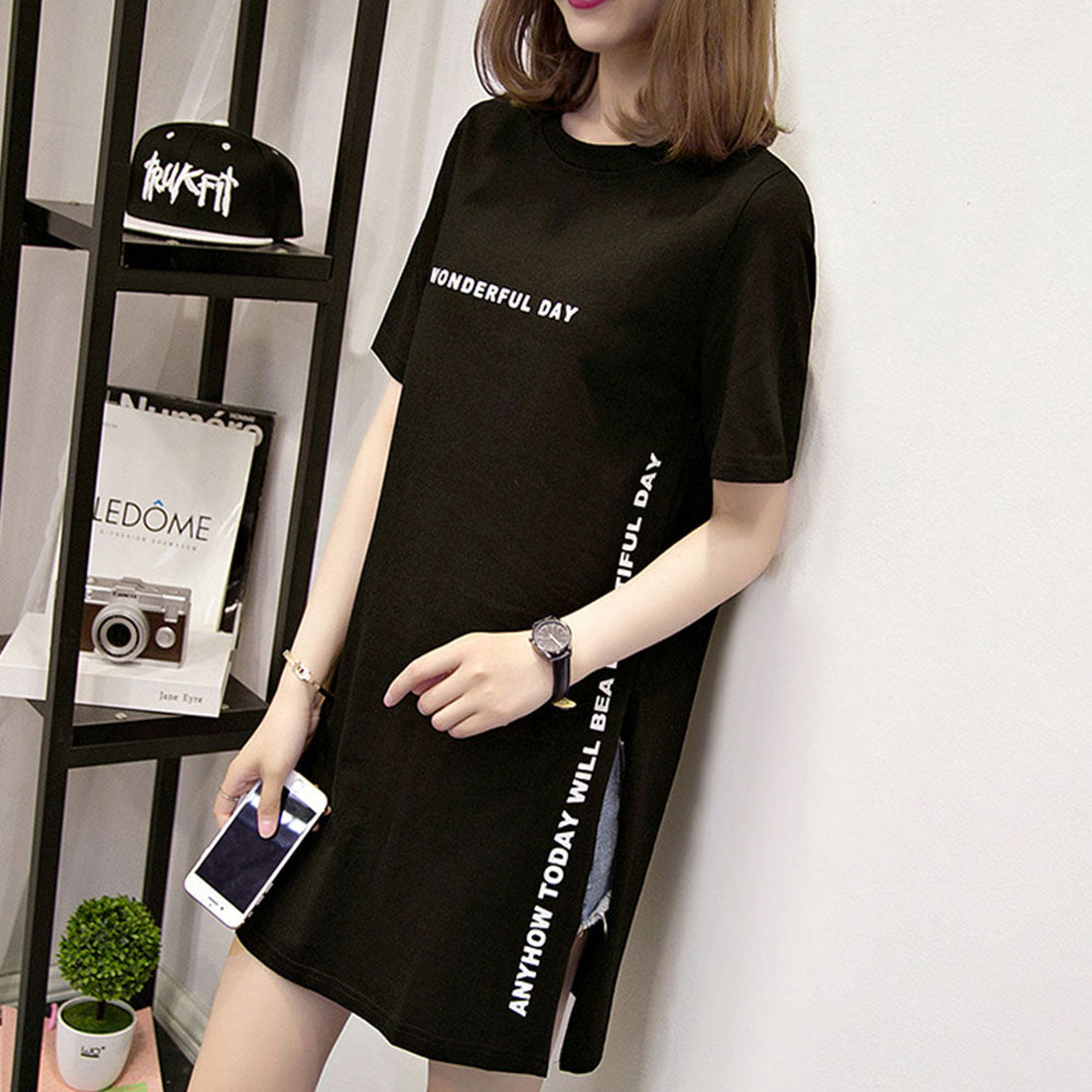 ロゴtシャツ レディース 半袖カジュアル
