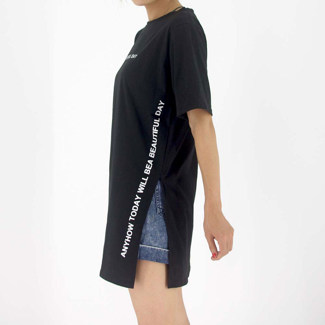 ロゴtシャツ レディース 半袖カジュアル