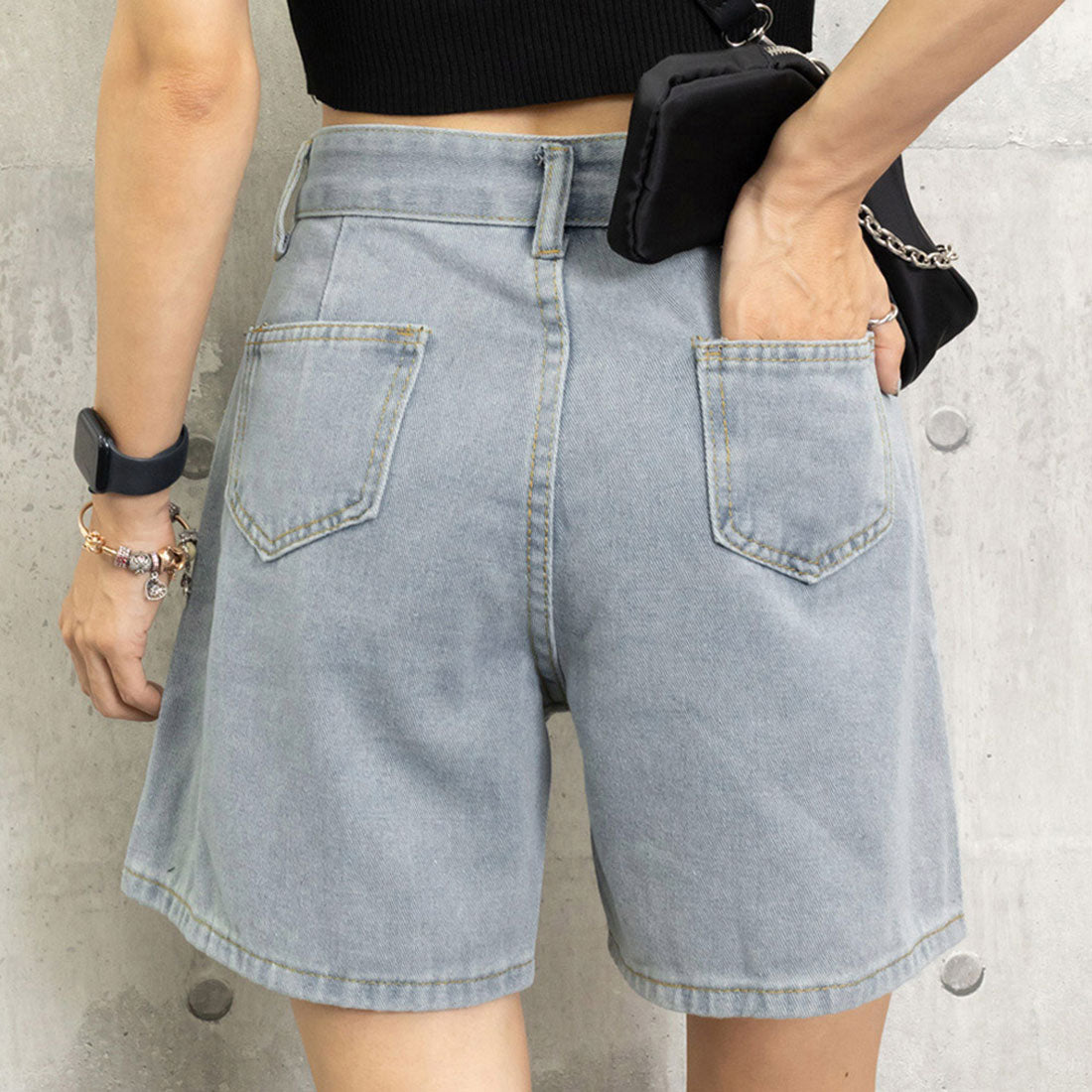 デニム ショートパンツ レディース韓国風