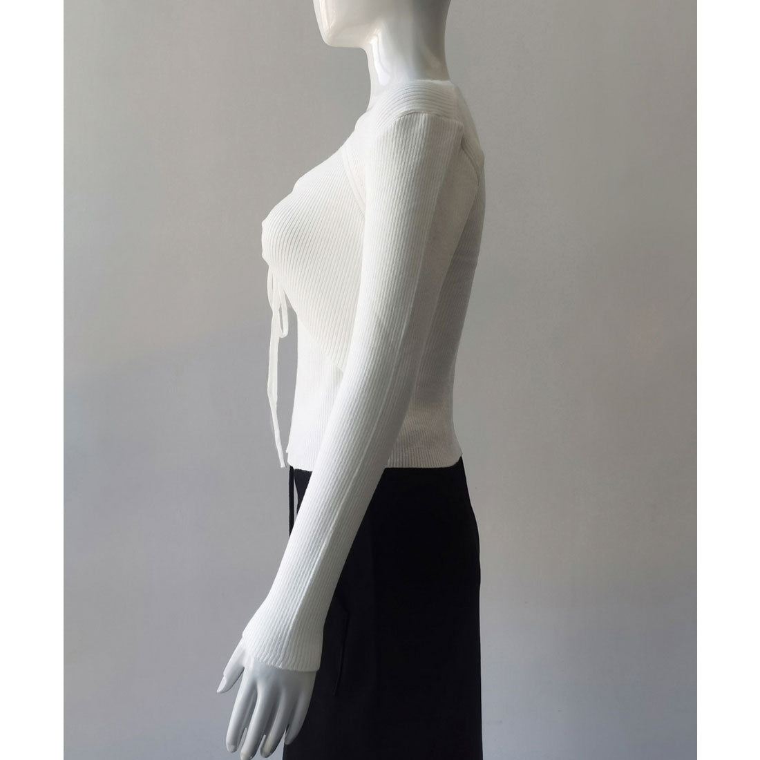 miniministore miniministore knit top for women with ribbon