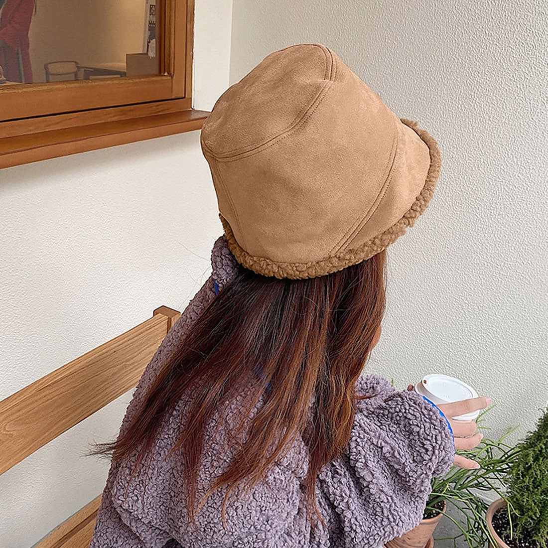 ミニミニストア miniministore バケットハット レディース 暖かい 秋冬 （テラコッタ） テラコッタ