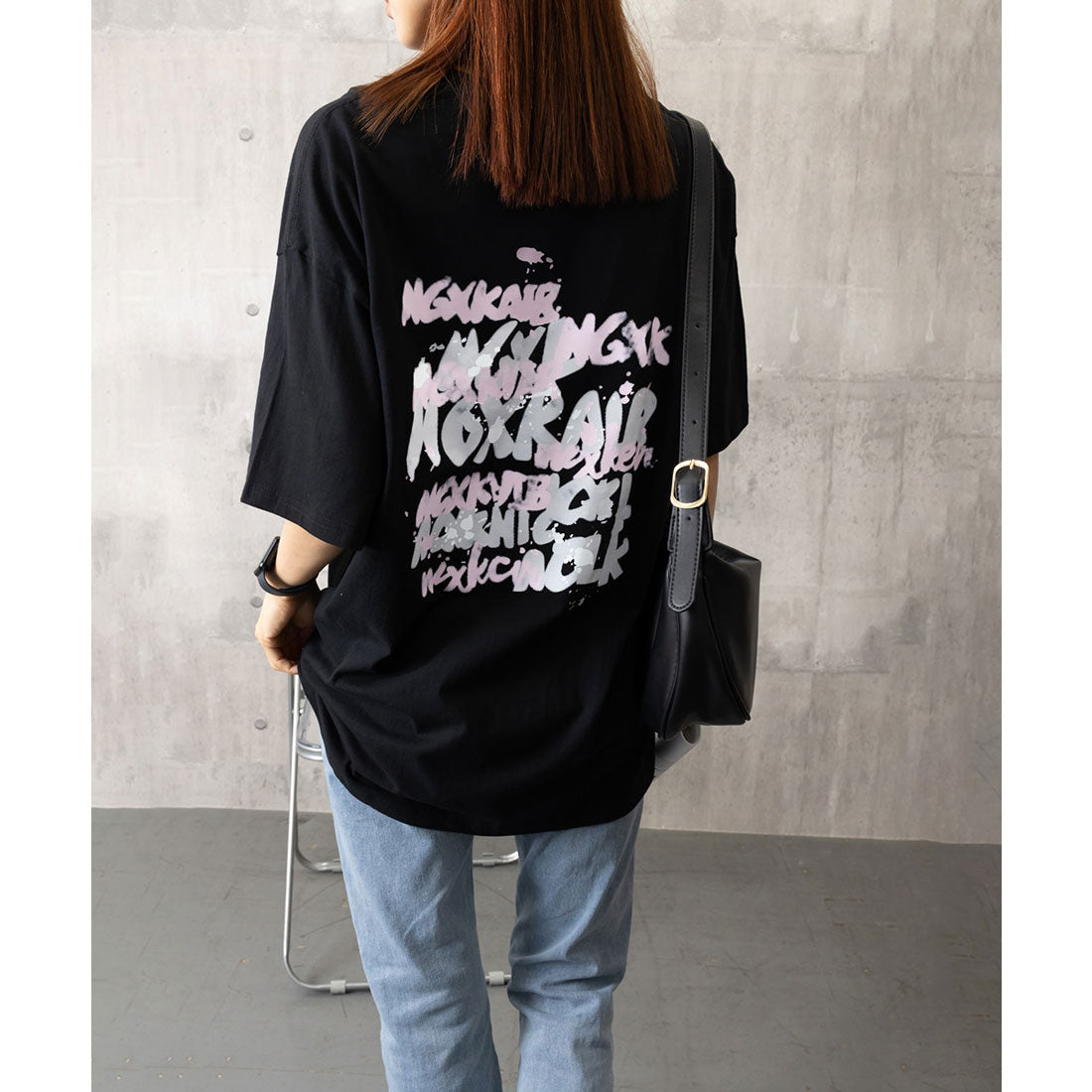 ミニミニストア miniministore ロングtシャツ ビッグシルエットTシャツ （ブラウン） ブラウン