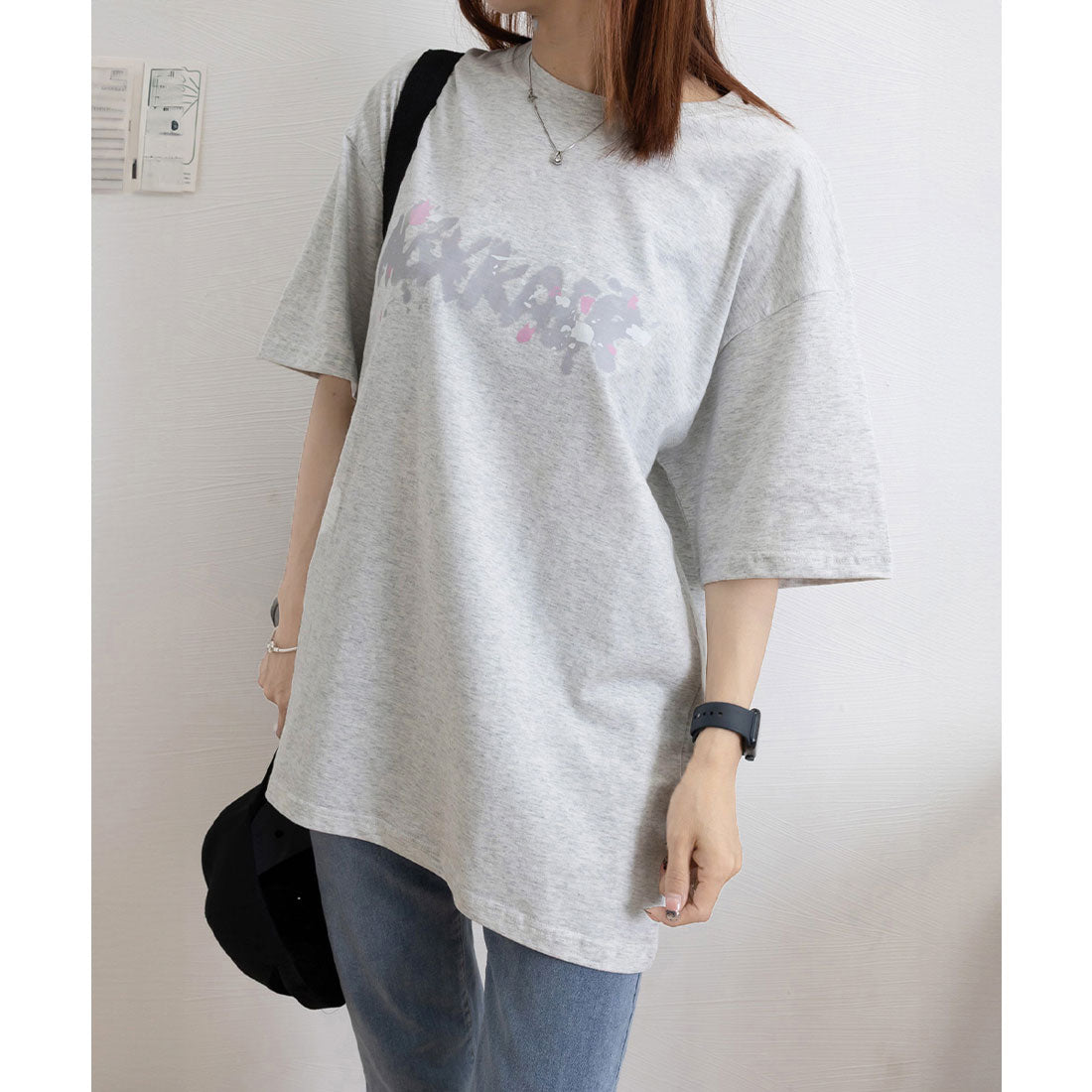 ミニミニストア miniministore ロングtシャツ ビッグシルエットTシャツ （ブラウン） ブラウン