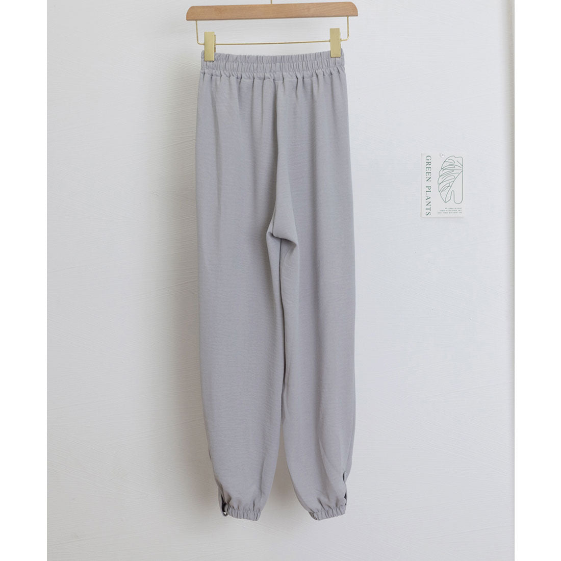 ミニミニストア miniministore ジョガーパンツ ウエストゴム 春夏ズボン （ブラック） ブラック