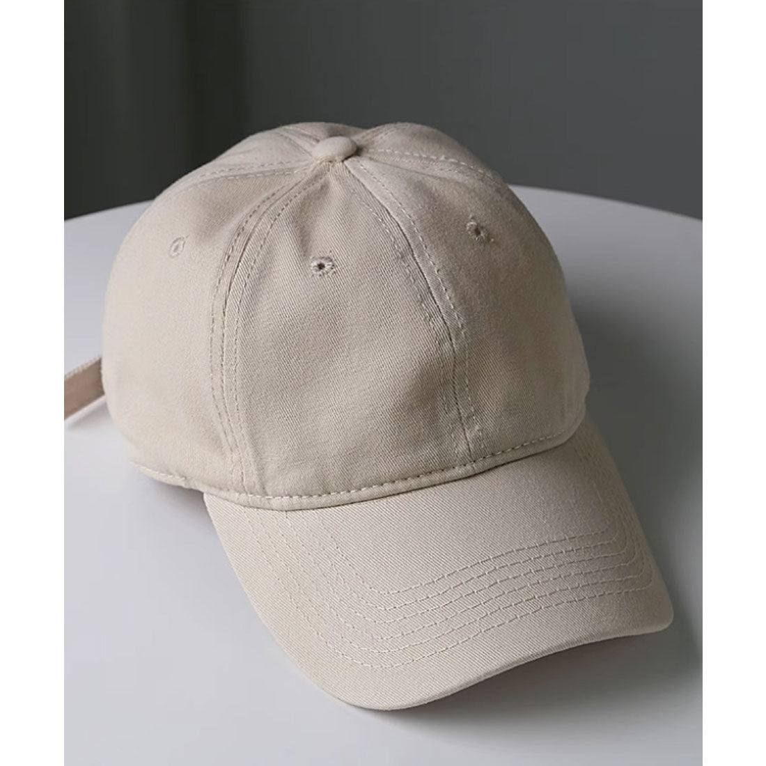 ミニミニストア miniministore ベースボール キャップ 日よけ帽子 小顔 （アイボリー） アイボリー