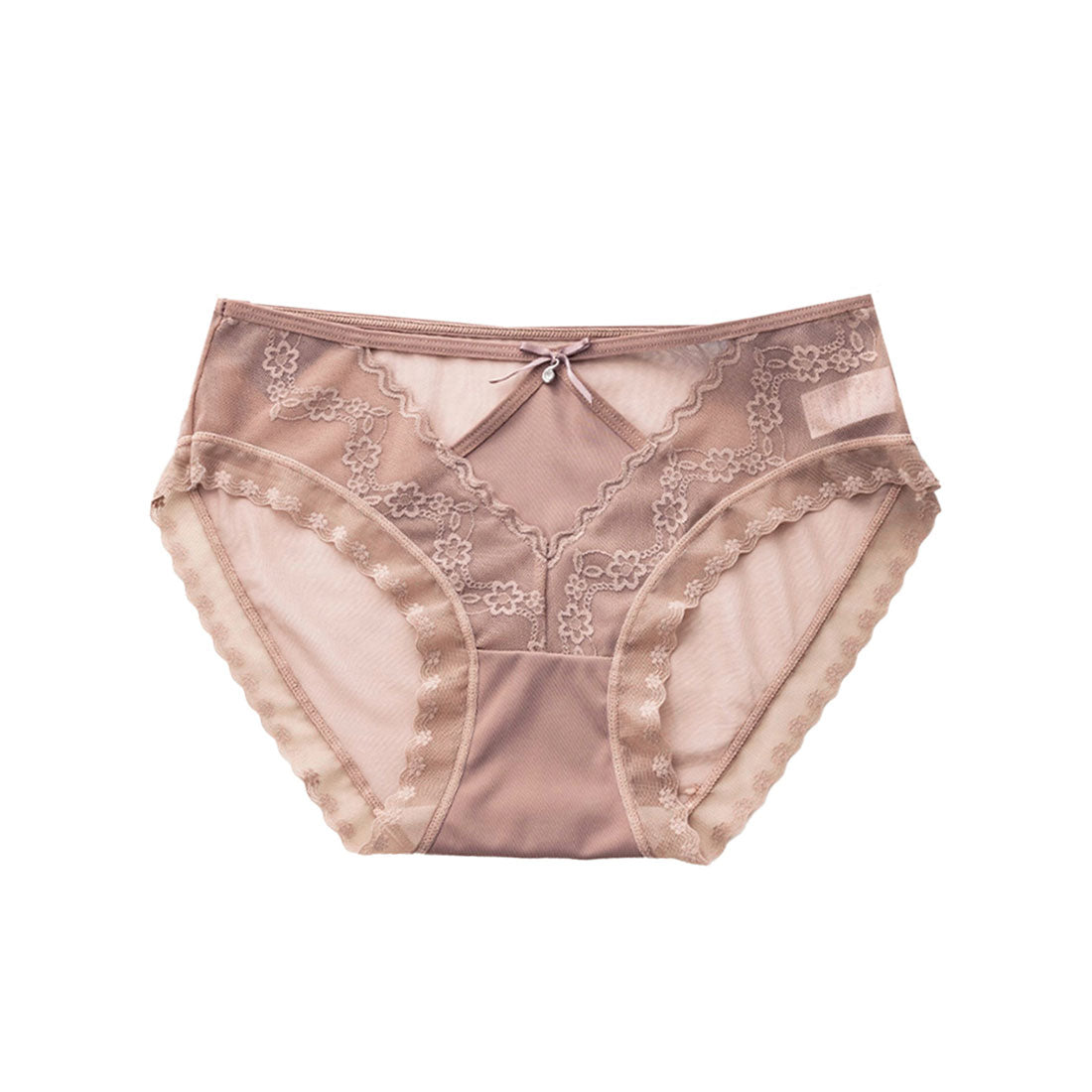 ミニミニストア miniministore 花柄レース ショーツ リボン付き 美尻 【返品不可商品】 （グリーン） グリーン