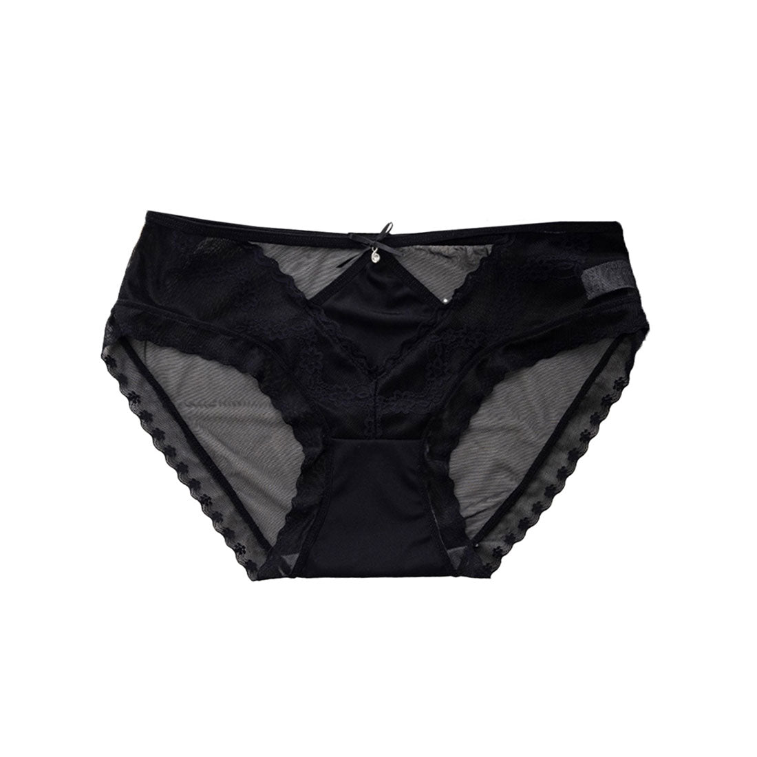 ミニミニストア miniministore 花柄レース ショーツ リボン付き 美尻 【返品不可商品】 （グリーン） グリーン