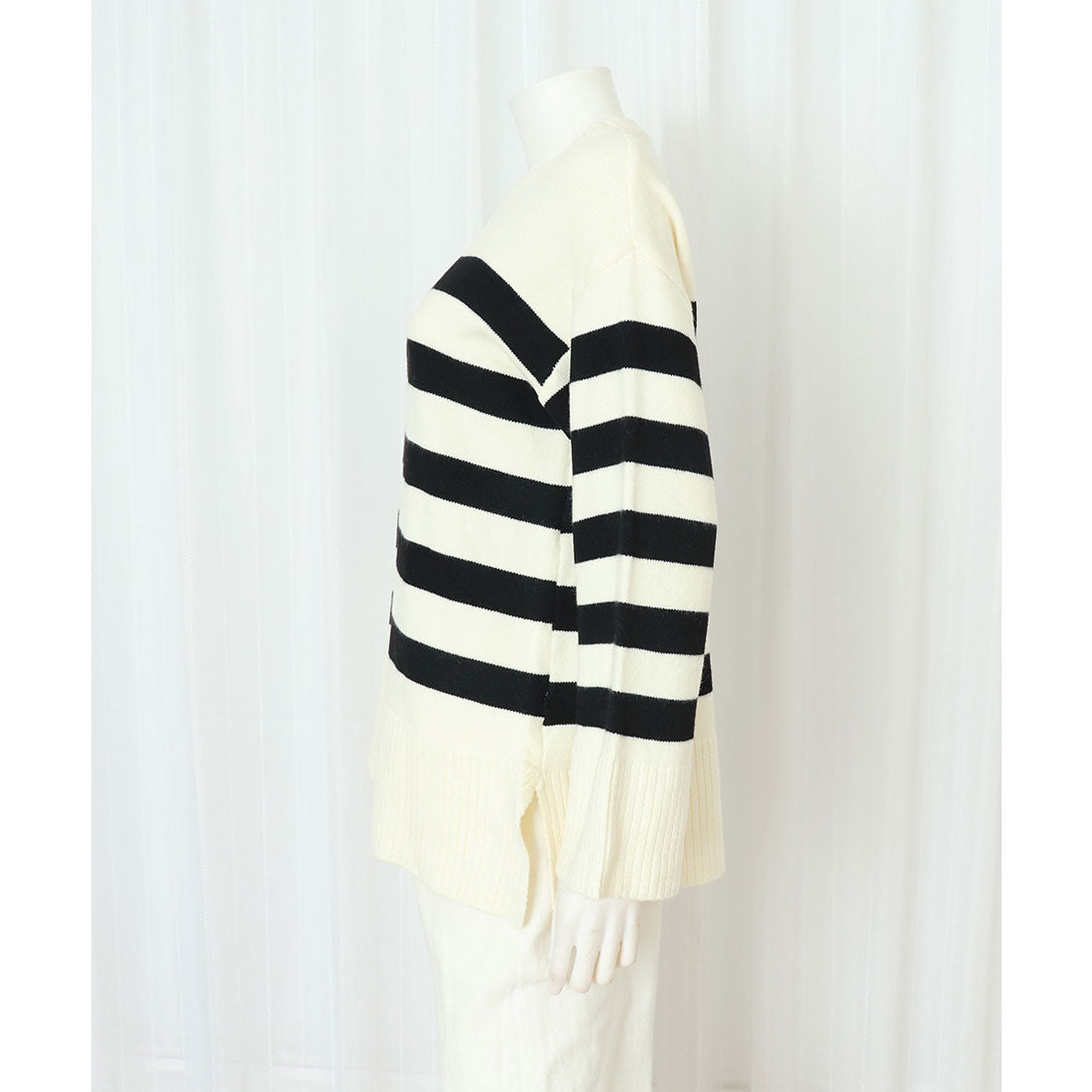 ミニミニストア miniministore ニットトップス レディース ボーダー （オフホワイト） オフホワイト