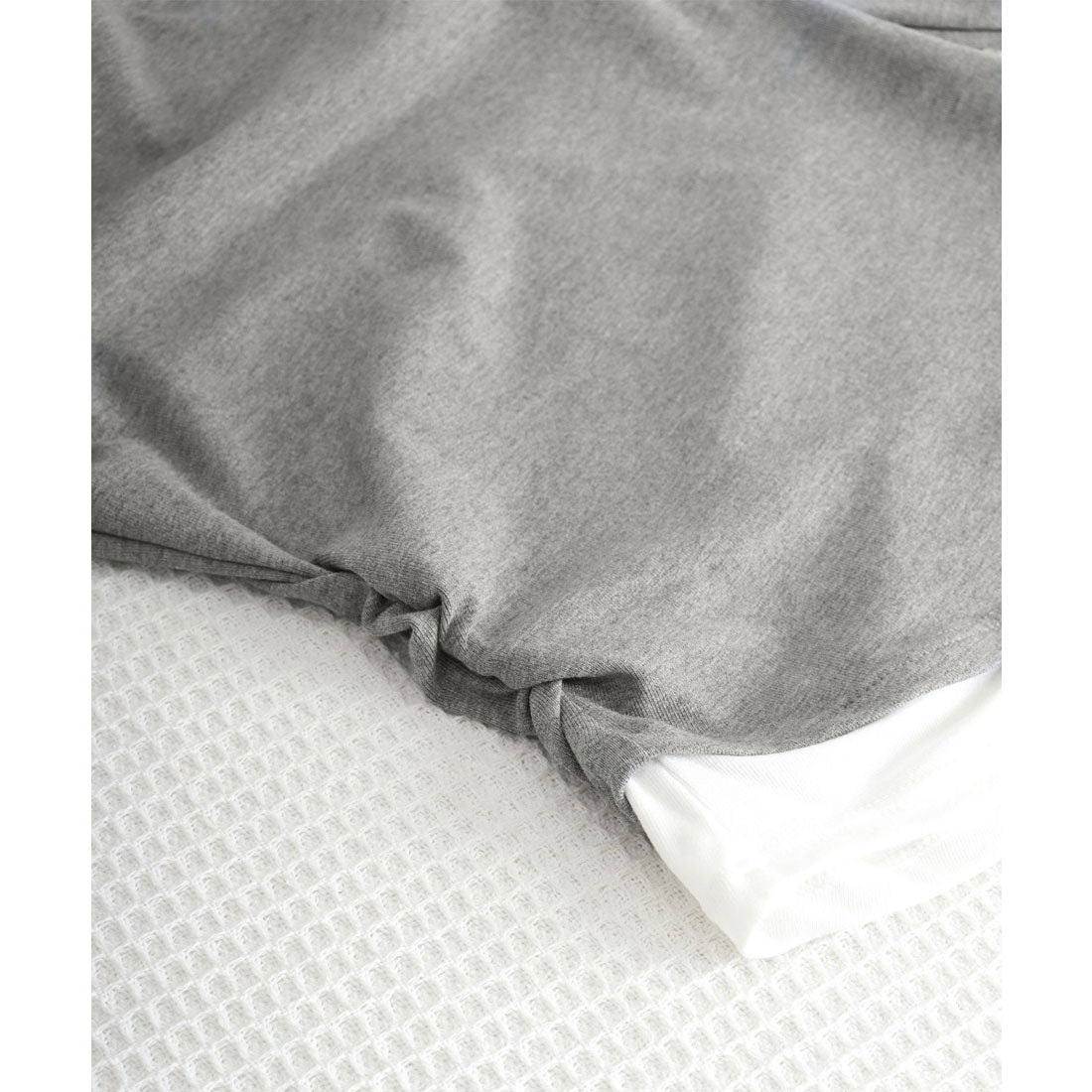ミニミニストア miniministore 長袖Tシャツ ドッキング 無地カットソー （ブラック） ブラック