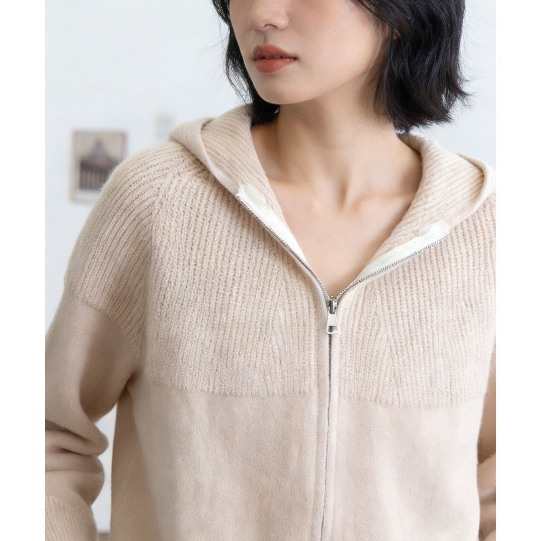 ミニミニストア miniministore ニットカーディガン レディース春秋冬羽織 （ベージュ） ベージュ